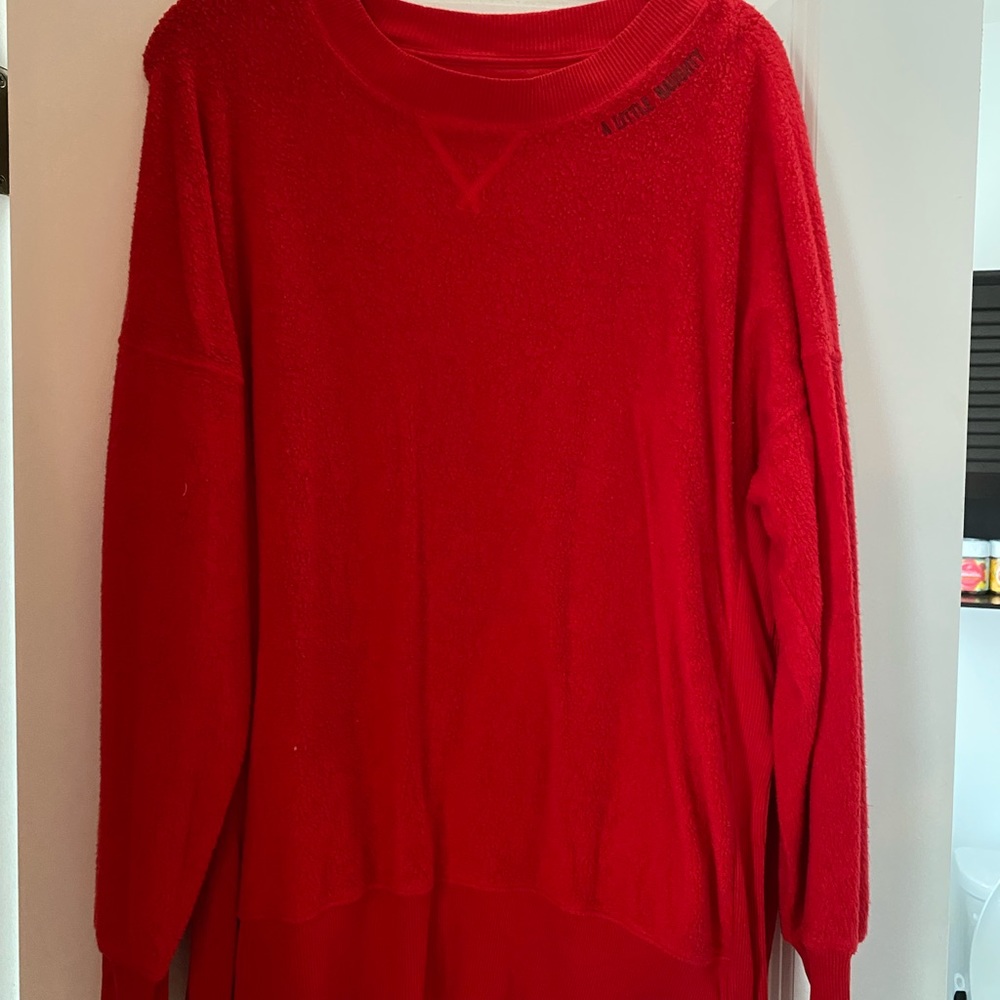 Red Aerie sweater